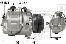 Automotive BW5061 - COMP.PCV BW X5-X6 30D 06-10