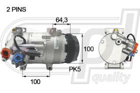 Automotive MB5027 - COMP.PCV W169-245 A-B CDI 05-12