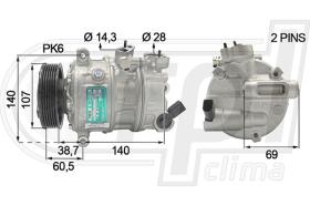 Automotive AU0028 - COMP.ORIGINAL OEM A3/GOLF/PASSAT/LEON 03-PAG46 110ML(C0001)
