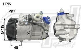 Automotive MB5036 - COMP MB W203-209-211 PK7 (C0039)