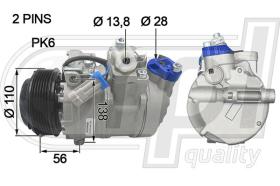 Automotive OP5024 - COMP.PCV OPEL 2.0DTL (C0117)