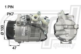 Automotive MB5049 - COMP.PCV MB W211 E280CDI-320CDI  PK7