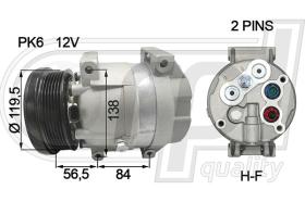 Automotive DW5015 - COMP.PCV EPICA-NUBIRA-CRUZE 2.0D  (C0085)