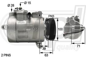 Automotive VW5035 - COMP.PCV AMAROK-TRANSPORTER BITDI 09-15