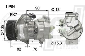 Automotive MNI002 - COMP.PCV MINI 1.4D 5SA09C