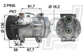 Automotive DF5004 - COMP.PCV DAF CF85-XF85-XF105 05-  (C0105)