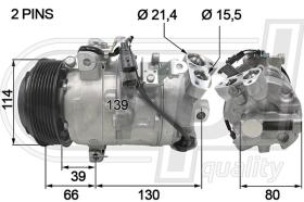 Automotive RE5085 - COMPRESOR RENAULT MEGANE/SCENIC 1.6TDCI (0198)