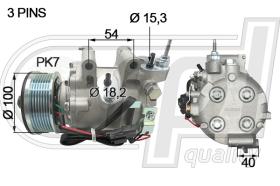 Automotive HO5046 - COMP.PCV CRV-CIVIC-ACCORD 2.0 06-12