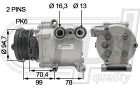 Automotive FD5056 - COMP.PCV FD FIESTA 1.2-1.4 08-