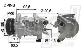 Automotive CI0071 - COMP.ORIGINAL OEM SPACETOURER-TRAVELLER-PROACE 1.6D 17-