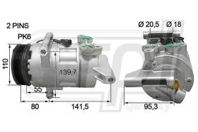 Automotive FD5060 - COMP.PCV FD TRANSIT 2.2TDCI 11-