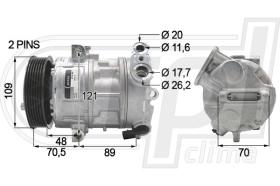 Automotive OP0073 - COMP.ORIGINAL OEM CORSA E 1.3CDTI 14-