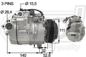 Automotive BW5058 - COMP.PCV BMW E84 X1 2.0-3.0