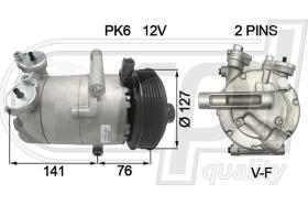 Automotive FD5048 - COMP.PCV JUMPER-TRANSIT-BOXER 04/06-  (C0090)