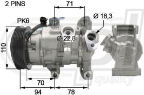 Automotive FD5094 - COMP.PCV TRANSIT-TOURNEO COURIER 1.5TDCI 14-  (C0093)