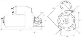 · 1MI5327RES - MOTOR DE ARRANQUE T/MITSUBISHI 12V - 1.4KW REMAN