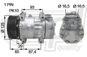 Automotive VO5062 - COMP.PCV CAMIAO FE-RVI K 13-