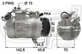 Automotive BW5038 - COMP.PCV A/A BMW E60-E63-E65 530D-730D (C0067)