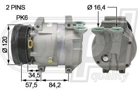 Automotive DW5009 - COMPRESOR DAEWOO KALOS-AVEO-NUBIRA-LACETTI
