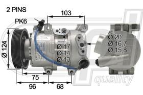 Automotive KI5034 - COMP.PCV RIO-ACCENT 1.4-1.6 12-15
