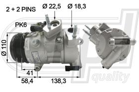 Automotive FD5095 - COMP.PCV FORD TRANSIT  2.0D ECOBLUE 16- (C0101)