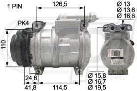 Automotive IV0007 - COMP.ORIGINAL OEM STRALIS SANDEN OE (C0099)