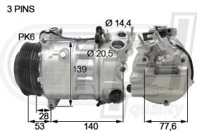 Automotive JG5017 - COMP.A/A JG-XF-XJ ROVER 3.0D 12-