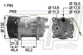 Automotive VO5010 - COMPRESOR VOLVO F16-FH12 NUEVO (C0053)
