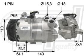 Automotive BW5036 - COMP.PCV E46-X3 1.6-2.0 02-09