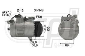 Automotive BW5072 - COMP.PCV  BMW F10-F11 523-528 09-13