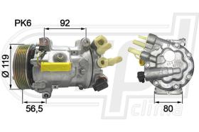 Automotive CI0035 - COMP.ORIGINAL OEM CI C5/407 1.6HDI 04-