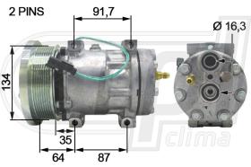 Automotive CT0002 - COMP.ORIGINAL OEM CATERPILLAR 24V