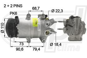 Automotive FD0073 - COMP.ORIGINAL OEM FIESTA 1.6TDCI 12-