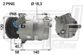Automotive FT0019 - COMP.ORIGINAL OEM CROMA 1.9JTD-VECTRA B/C