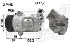 Automotive FT0047 - COMP.ORIGINAL OEM 500L-TIPO 1.3D 12-