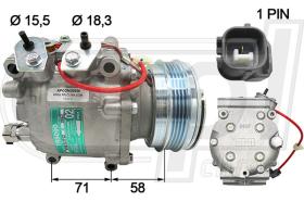 Automotive HO0026 - COMP.ORIGINAL OEM HO CIVIC-CRV-HRV