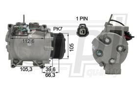 Automotive HO5029 - COMP.PCV HO ACCORD-CR-V 02-05  105MM