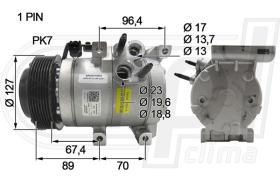 Automotive HY0072 - COMP.ORIGINAL OEM HY I800 STAREX CRDI 08-