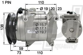 Automotive HY5091 - COMP.PCV HY MINIBUS COUNTY SP20 24V