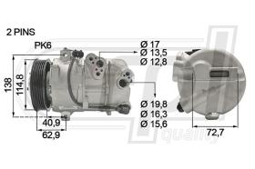 Automotive KI5031 - COMP.PCV SORENTO 2.0-2.2CRDI 12-