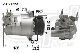 Automotive LR0024 - COMP.ORIGINAL OEM LR EVOQUE 2.2D 14-