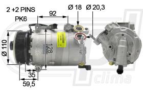 Automotive LR0025 - COMP.ORIGINAL OEM LR EVOQUE 2.2D 12-
