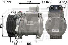 Automotive MB0025 - COMP.ORIGINAL OEM MB ACTROS PK9 24V