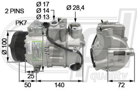 Automotive MB5058 - COMP.PCV MB W212-C207 E350CDI
