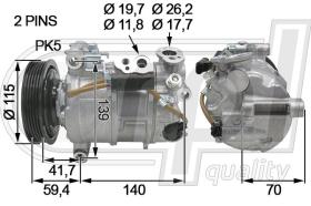 Automotive MB5075 - COMP.PCV W246-X156-176-117 GLA-CLA