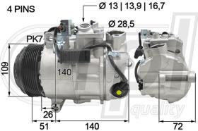 Automotive MB5082 - COMP.PCV MB W221 3.5CDI 13-