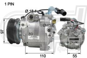 Automotive MI5054 - COMP.PCV ASX 1.6MIVEC 10- PK5