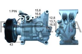 Automotive MZ5020 - COMP.PCV MAZDA 2 1.3-1.5 08-