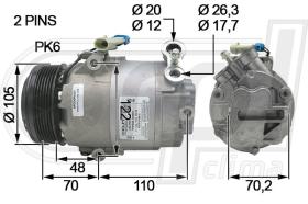 Automotive OP0037 - COMP.ORIGINAL OEM OP ZAFIRA 2.2DTI -05