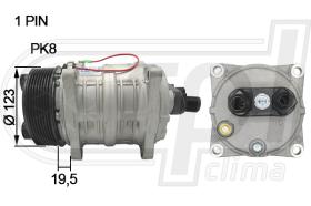 Automotive QE1304 - COMP.QUE13 PK8 H-O 12V 404
